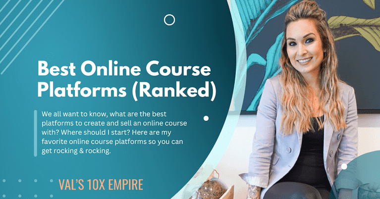 Valerie teaches best online course platforms