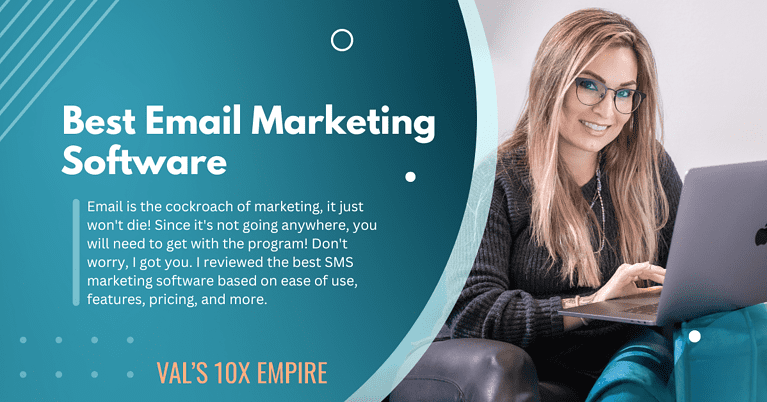 Valerie teaching The best Email Marketing Software